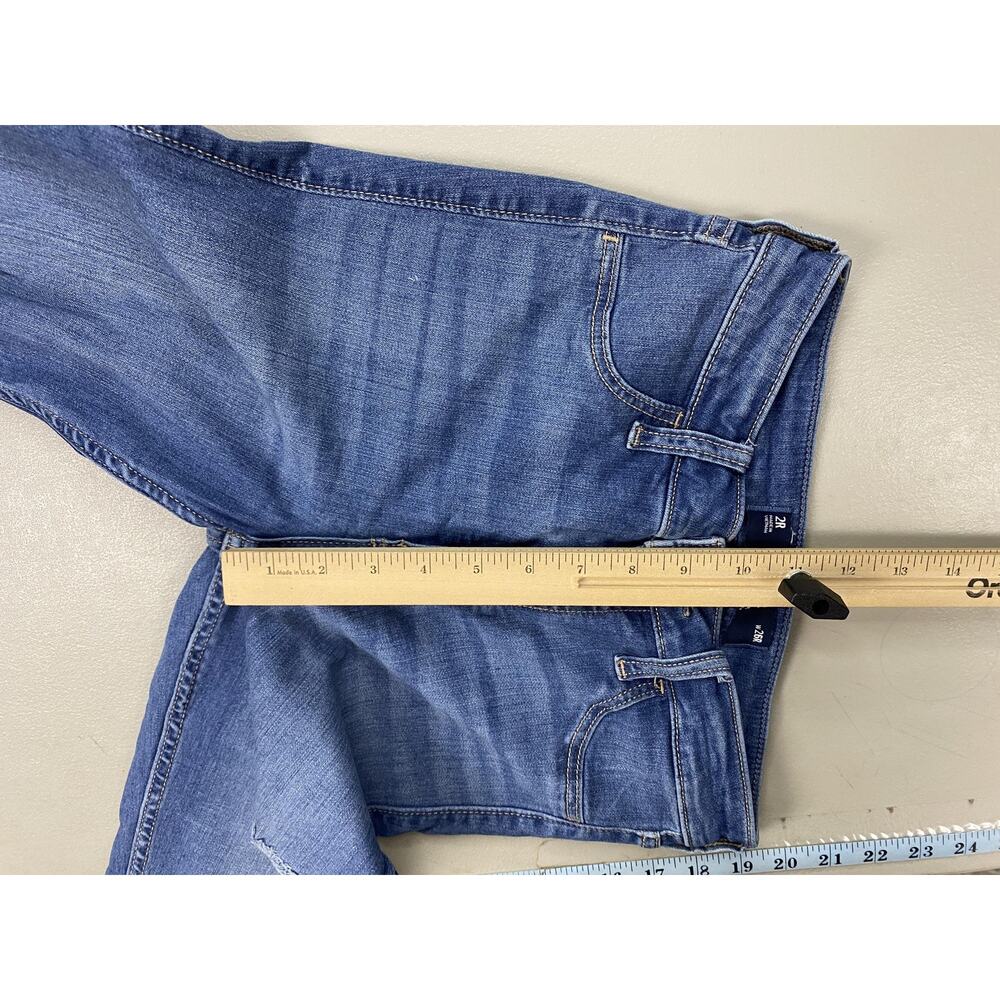 Hollister High Rise Jean Legging Jeans Womens 2R Blue Distressed Stretch 25x29 - Picture 6 of 12
